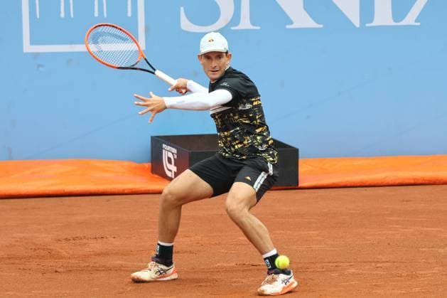 Francesco Passaro (Italy) during the match againts Daniel Elahi Galan (Colombia) during 2024 Piemonte Open Intesa San Paolo, International Tennis match in Turin, Italy, May 15 2024  Copyright: xClaudioxBenedetto IPAxSportx xipx xx IPA_46094784 IPA_Agency_IPA46094784