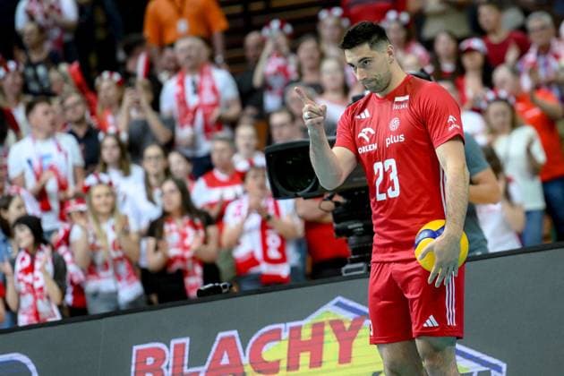 KATOWICE 15.05.2024 MECZ TOWARZYSKI SIATKOWKA: POLSKA - NIEMCY --- INTERNATIONAL VOLLEYBALL FRIENDLY MATCH: POLAND - GERMANY N Z KAROL BUTRYN FOT. PAWEL PIOTROWSKI 400mm.pl NEWSPIX.PL --- Newspix.pl POLAND OUT!  20240515PAP023