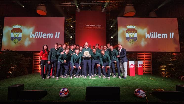 CUIJK , 15-05-2024 , Inspyrium, season 2023 2024 , Dutch Football Keuken Kampioen Divisie. Willem II kampioen KKD tijdens de derde editie Kampioensdiner KKD Kampioensdiner 2023 2024  x25241064x Copyright: