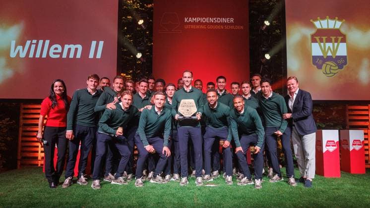 CUIJK , 15-05-2024 , Inspyrium, season 2023 2024 , Dutch Football Keuken Kampioen Divisie. Willem II kampioen KKD tijdens de derde editie Kampioensdiner KKD Kampioensdiner 2023 2024  x25241066x Copyright: