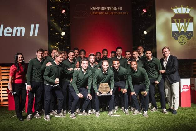 CUIJK , 15-05-2024 , Inspyrium, season 2023 2024 , Dutch Football Keuken Kampioen Divisie. Willem II kampioens team. Champions team. KKD Kampioensdiner 2023 2024  x25241115x Copyright: