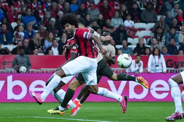 Dante (OGC Nice) FOOTBALL : OGC Nice vs Paris SG - Ligue 1 Uber Eats - Nice - 15 05 2024 NorbertScanella Panoramic 