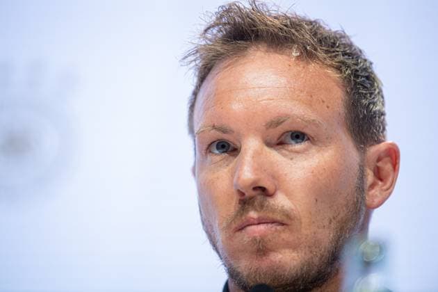 Fussball, Herren, Saison 2023 2024, Nationalmannschaft, Pressekonferenz zur Bekanntgabe des Kaders für die Europameisterschaft, Bundestrainer Julian Nagelsmann (Deutschland), 16.05. 2024, Copyright: xSebastianxRäppold MatthiasxKochx