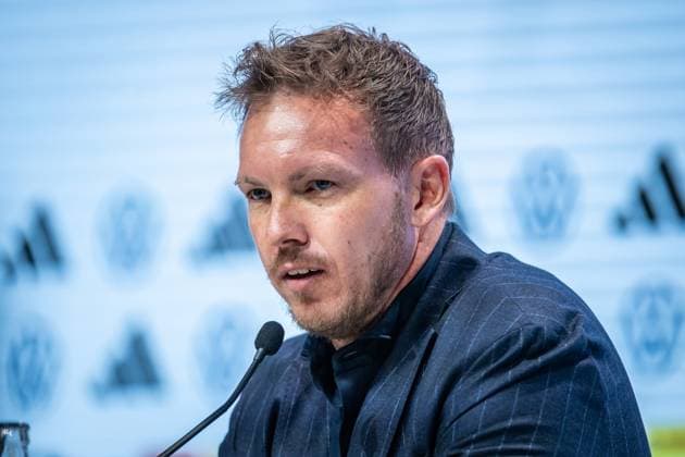 Pressekonferenz Deutsche Nationalmannschaf; Berlin, 16.05.2024 Julian Nagelsmann (Trainer Deutschland) Pressekonferenz Deutsche Nationalmannschaft, DRIVE Volkswagen Group Forum, Berlin 16.05.2024 Copyright: xBEAUTIFULxSPORTS LucianoxLimax