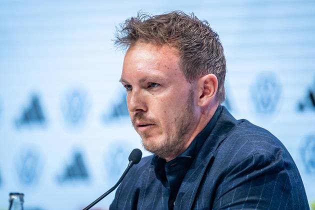 Pressekonferenz Deutsche Nationalmannschaf; Berlin, 16.05.2024 Julian Nagelsmann (Trainer Deutschland) Pressekonferenz Deutsche Nationalmannschaft, DRIVE Volkswagen Group Forum, Berlin 16.05.2024 Copyright: xBEAUTIFULxSPORTS LucianoxLimax