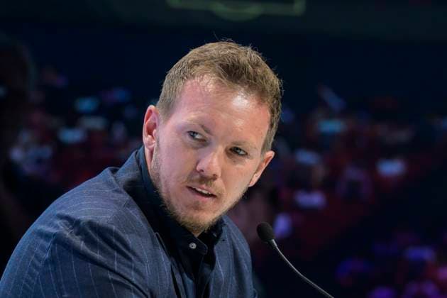 Bundestrainer Julian Nagelsmann, Pressekonferenz - PK zum Kader, UEFA EURO, EM, Europameisterschaft,Fussball 2024 Vorstellung Bekanntgabe des Kaders fuer die EM, Berlin, 16.05.2024, Copyright: HMBxMedia UwexKoch