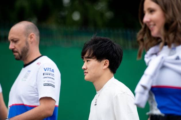 Yuki Tsunoda (Visa Cash App RB Formula One Team Racing Bulls, 22) beim Trackwalk, ITA, Formel 1 Weltmeisterschaft, Grand Prix Emilia-Romagna Imola, Autodromo Enzo e Dino Ferrari, Media Day, 16.05.2024 ITA, Formel 1 Weltmeisterschaft, Grand Prix Emilia-Romagna Imola, Autodromo Enzo e Dino Ferrari, Media Day, 16.05.2024 Imola Copyright: xEibner-Pressefoto Memmlerx EP_MMR