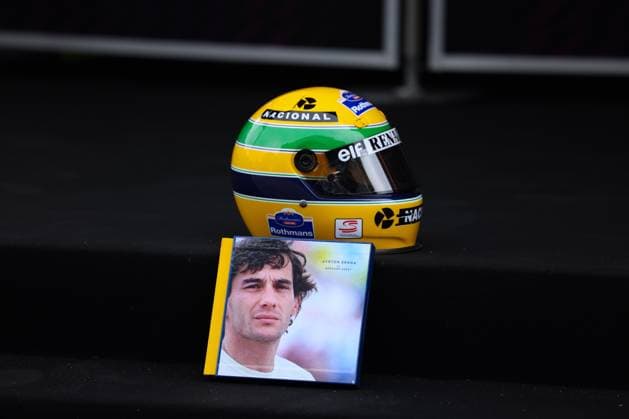 Ayrton Senna Helm ,ITA, Formel 1 Weltmeisterschaft, Grand Prix Emilia-Romagna Imola, Autodromo Enzo e Dino Ferrari, Media Day, 16.05.2024 ITA, Formel 1 Weltmeisterschaft, Grand Prix Emilia-Romagna Imola, Autodromo Enzo e Dino Ferrari, Media Day, 16.05.2024 Imola Copyright: xEibner-Pressefoto AnnikaxGrafx EP_AGF