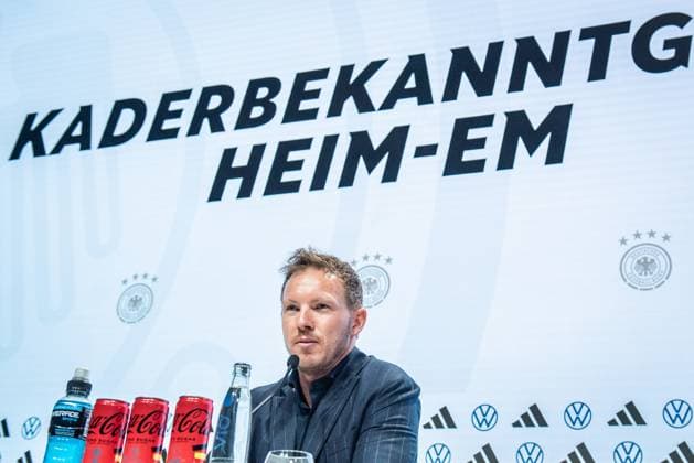 Pressekonferenz Deutsche Nationalmannschaf; Berlin, 16.05.2024 Julian Nagelsmann (Trainer Deutschland) Pressekonferenz Deutsche Nationalmannschaft, DRIVE Volkswagen Group Forum, Berlin 16.05.2024 Copyright: xBEAUTIFULxSPORTS LucianoxLimax