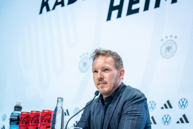 Pressekonferenz Deutsche Nationalmannschaf; Berlin, 16.05.2024 Julian Nagelsmann (Trainer Deutschland) Pressekonferenz Deutsche Nationalmannschaft, DRIVE Volkswagen Group Forum, Berlin 16.05.2024 Copyright: xBEAUTIFULxSPORTS LucianoxLimax