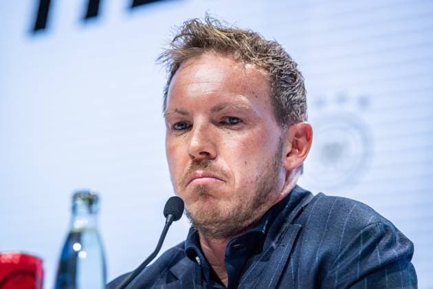 Pressekonferenz Deutsche Nationalmannschaf; Berlin, 16.05.2024 Julian Nagelsmann (Trainer Deutschland) Pressekonferenz Deutsche Nationalmannschaft, DRIVE Volkswagen Group Forum, Berlin 16.05.2024 Copyright: xBEAUTIFULxSPORTS LucianoxLimax