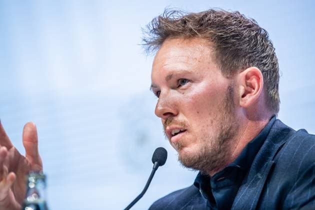 Pressekonferenz Deutsche Nationalmannschaf; Berlin, 16.05.2024 Julian Nagelsmann (Trainer Deutschland) Pressekonferenz Deutsche Nationalmannschaft, DRIVE Volkswagen Group Forum, Berlin 16.05.2024 Copyright: xBEAUTIFULxSPORTS LucianoxLimax