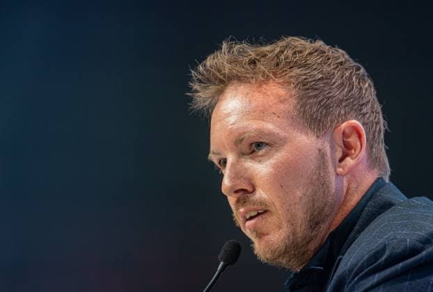 Fussball, Herren, Saison 2023 2024, Nationalmannschaft, Pressekonferenz zur Bekanntgabe des Kaders für die Europameisterschaft, Bundestrainer Julian Nagelsmann (Deutschland), 16.05. 2024, Copyright: xSebastianxRäppold MatthiasxKochx