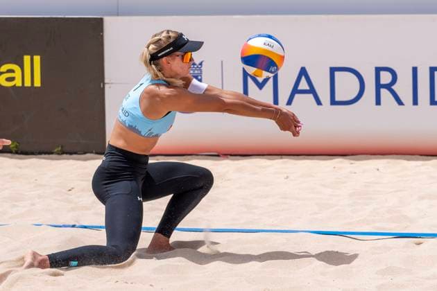 May 16, 2024, Madrid, Madrid, Spain: Menegozzo Van Laer ESP 0 Ã¢â‚¬ DvornoÂ­kovoÂ¡ Pospisilova CZE 2.VALERIE DVORNoÂKOVoÂ (CZE) - @_dvornikova. Madrid Spain - ZUMAc312 20240516_zsp_c312_028 Copyright: xOscarxManuelxSanchezx