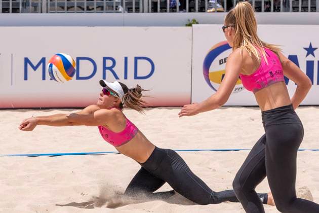 May 16, 2024, Madrid, Madrid, Spain: Menegozzo Van Laer ESP 0 Ã¢â‚¬ DvornoÂ­kovoÂ¡ Pospisilova CZE 2.KEYRA VAN LAER (ESP).AGOSTINA MENEGOZZO (ESP) - @agostina.1812. Madrid Spain - ZUMAc312 20240516_zsp_c312_048 Copyright: xOscarxManuelxSanchezx