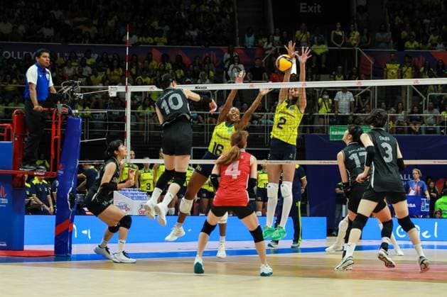 Brasil x Coreia Pela Liga das Nações no RJ RIO DE JANEIRO, RJ - 16.05.2024: BRASIL X COREIA PELA LIGA DAS NAÇÕES NO RJ - The Brazilian Women& 39;s Volleyball team defeated the South Korean team by three sets to zero in a game valid for the League of Nations, this Thursday (16), at the Maracanãzinho Gymnasium in Rio de Janeiro. (Photo: Lorando Labbe Fotoarena) x2538774x  LorandoxLabbe