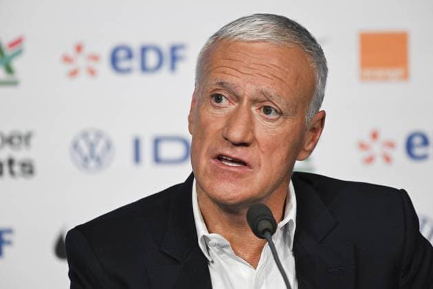 ConfÃ rence de presse de Didier Deschamps pour l™annonce de la liste des Bleus sÃ lectionnÃ s Ã l™Euro 2024. FOOTBALL : Conference de presse de Didier Deschamps pour l annonce de la liste des Bleus selectionnes a l Euro 2024 - 16 05 2024 MichaelBaucher Panoramic 
