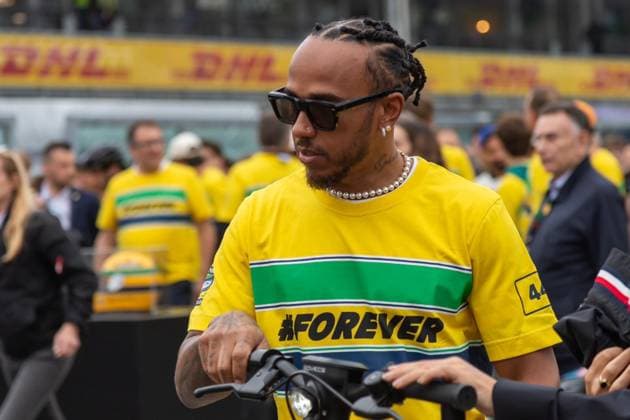 F1 GP Imola Italien Donnerstag, 16.05.2024 Lewis Hamilton 44, Mercedes-AMG Petronas F1 Team; F1 GP Imola Italien Donnerstag, 16.05.2024 Copyright: xBEAUTIFULxSPORTS Erlhofx