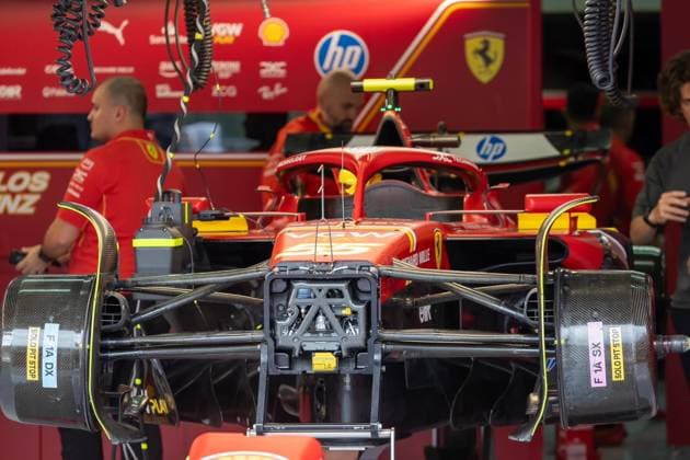 F1 GP Imola Italien Donnerstag, 16.05.2024 Carlos Sainz 55, Scuderia Ferrari; F1 GP Imola Italien Donnerstag, 16.05.2024 Copyright: xBEAUTIFULxSPORTS Erlhofx