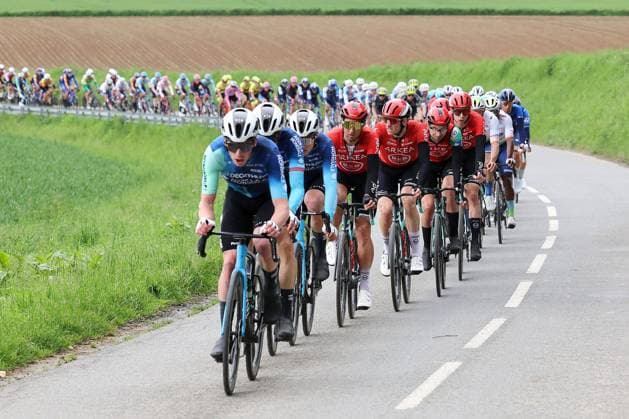 Bilder des Jahres 2024, Sport 05 Mai Sport Themen der Woche KW21 4 Jours de Dunkerque Etape 3 PHOTOPQR VOIX DU NORD Marc Demeure ; 16 05 2024 ; Bouchain le 1605 2024. 4 Jours de Dunkerque, etape 3, Saint Laurent Blangy Bouchain, Arnaud Demare (Arkea) en cinquieme position. Photo MARC DEMEURE La Voix Du Nord. Bouchain on 05 16 2024. Classic cycling race, 4 Days of Dunkirk, stage 3, Saint Laurent Blangy Bouchain, Maxime Jarnet (Van Rysel Roubaix). 1 France  Copyright: xPHOTOPQR VOIXxDUxNORD MAXPPPxMarcxDemeurex 20240517VDN9906 20240517VDN9906