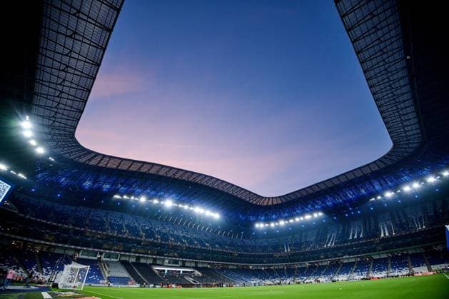 RECORD DATE NOT STATED Futbol Mexicano Clausura 2024 Monterrey vs Cruz Azul - SFI General View Stadium during the Semifinals first leg match between Monterrey and Cruz Azul as part of the Torneo Clausura 2024 Liga BBVA MX at BBVA Bancomer Stadium on May 16, 2024 in Monterrey, Nuevo Leon, Mexico. MONTERREY NUEVO LEON MEXICO  Copyright: xJorgexMartinezx 20240516203518_LMX_C24_SFI_MTY_CAZ_STADIUM1