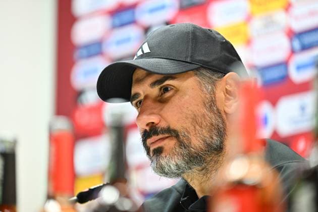 17.05.2024 - 1. FC Nürnberg Nuernberg FCN Club - Medientermin - Pressekonferenz im Vorfeld des Ligaspiels gegen Hertha BSC Berlin - - xwoxzix - Cristian Fiel ( Trainer 1. FC Nürnberg FCN )