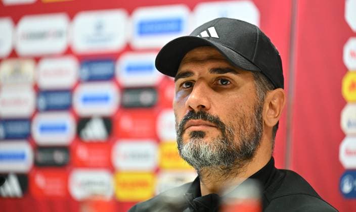 17.05.2024 - 1. FC Nürnberg Nuernberg FCN Club - Medientermin - Pressekonferenz im Vorfeld des Ligaspiels gegen Hertha BSC Berlin - - xwoxzix - Cristian Fiel ( Trainer 1. FC Nürnberg FCN )