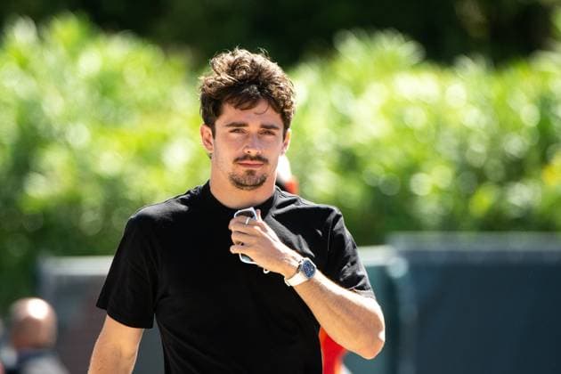 Charles Leclerc (Scuderia Ferrari HP, 16), ITA, Formel 1 Weltmeisterschaft, Grand Prix Emilia-Romagna Imola, Autodromo Enzo e Dino Ferrari, Ankunft der Fahrer, 17.05.2024 ITA, Formel 1 Weltmeisterschaft, Grand Prix Emilia-Romagna Imola, Autodromo Enzo e Dino Ferrari, Ankunft der Fahrer, 17.05.2024 Imola Copyright: xEibner-Pressefoto Memmlerx EP_MMR