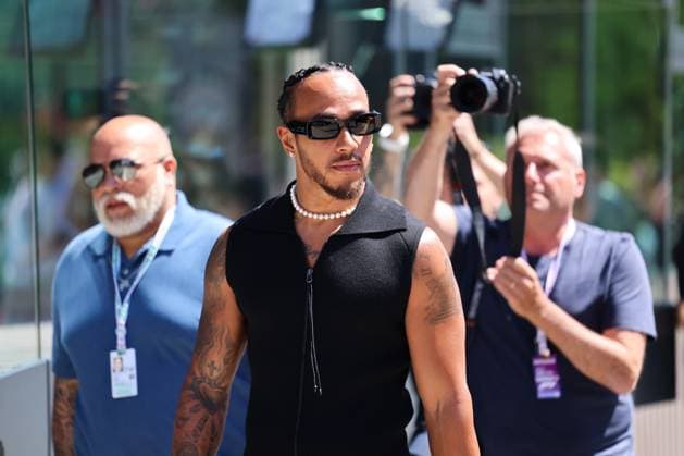 44Lewis Hamilton (Mercedes AMG Petronas Formula One Team, 44) ,ITA, Formel 1 Weltmeisterschaft, Grand Prix Emilia-Romagna Imola, Autodromo Enzo e Dino Ferrari, Media Day, 17.05.2024 ITA, Formel 1 Weltmeisterschaft, Grand Prix Emilia-Romagna Imola, Autodromo Enzo e Dino Ferrari, Media Day, 17.05.2024 Imola Copyright: xEibner-Pressefoto AnnikaxGrafx EP_AGF