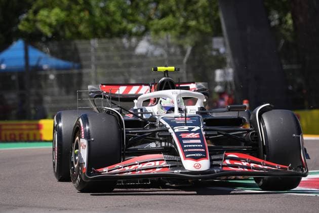 Formel 1 Grand Prix Emilia Romagna 2024 17.05.2024, Autodromo Enzo e Dino Ferrari, Imola, Formel 1 Grand Prix Emilia Romagna 2024 ,im Bild Nico Hülkenberg (DEU), Haas F1 Team