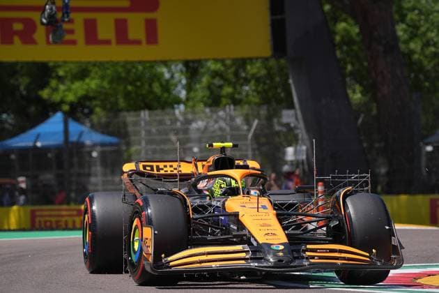 Formel 1 Grand Prix Emilia Romagna 2024 17.05.2024, Autodromo Enzo e Dino Ferrari, Imola, Formel 1 Grand Prix Emilia Romagna 2024 ,im Bild Lando Norris (GBR), McLaren F1 Team