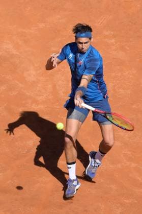 Alejandro Tabilo (CHI) during the semi final against Alexander Zverev (GER) of the ATP, Tennis Herren Master 1000 Internazionali BNL D Italia tournament at Foro Italico on May 17, 2024 Fabrizio Corradetti LiveMedia  Copyright: xFabrizioxCorradetti IPAxSportx x xx IPA_46184581 IPA_Agency_IPA46184581