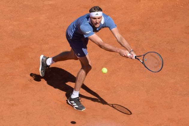 Alexander Zverev (GER) during the semi final against Alejandro Tabilo (CHI) of the ATP, Tennis Herren Master 1000 Internazionali BNL D Italia tournament at Foro Italico on May 17, 2024 Fabrizio Corradetti LiveMedia  Copyright: xFabrizioxCorradetti IPAxSportx x xx IPA_46184616 IPA_Agency_IPA46184616