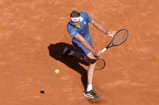International Tennis match - Internazionali BNL d Italia Alexander Zverev (GER) during the semi final against Alejandro Tabilo (CHI) of the ATP, Tennis Herren Master 1000 Internazionali BNL D Italia tournament at Foro Italico on May 17, 2024 Fabrizio Corradetti LiveMedia Rome Italy  Copyright: xIPAxSport ABACAx