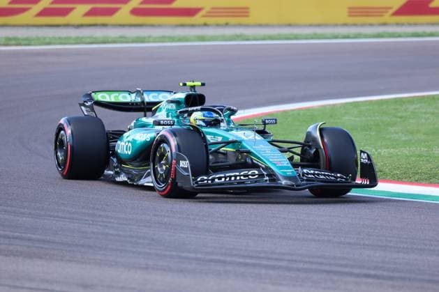 14Fernando Alonso (Aston Martin Aramco Formula One Team, 14), Freies Training 2, FP2 ,ITA, Formel 1 Weltmeisterschaft, Grand Prix Emilia-Romagna Imola, Autodromo Enzo e Dino Ferrari, Media Day, 17.05.2024 ITA, Formel 1 Weltmeisterschaft, Grand Prix Emilia-Romagna Imola, Autodromo Enzo e Dino Ferrari, Media Day, 17.05.2024 Imola Copyright: xEibner-Pressefoto AnnikaxGrafx EP_AGF