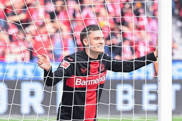 Sport Bilder des Tages 18.05.2024, Fussball, Bundesliga, 34. Spieltag Saison 2023 2024, Bayer 04 Leverkusen - FC Augsburg, Florian Wirtz (Bayer 04 Leverkusen) xRHR-FOTO TKx *** 18 05 2024, Football, Bundesliga, 34 Matchday Season 2023 2024, Bayer 04 Leverkusen FC Augsburg, Florian Wirtz Bayer 04 Leverkusen xRHR PHOTO TKx Copyright: RHR-FOTOx RHR-FOTO TK