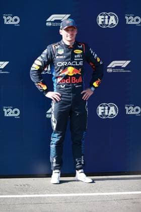 Formel 1 Grand Prix Emilia Romagna 2024 18.05.2024, Autodromo Enzo e Dino Ferrari, Imola, Formel 1 Grand Prix Emilia Romagna 2024 ,im Bild Poleposition für Max Verstappen (NLD), Oracle Red Bull Racing