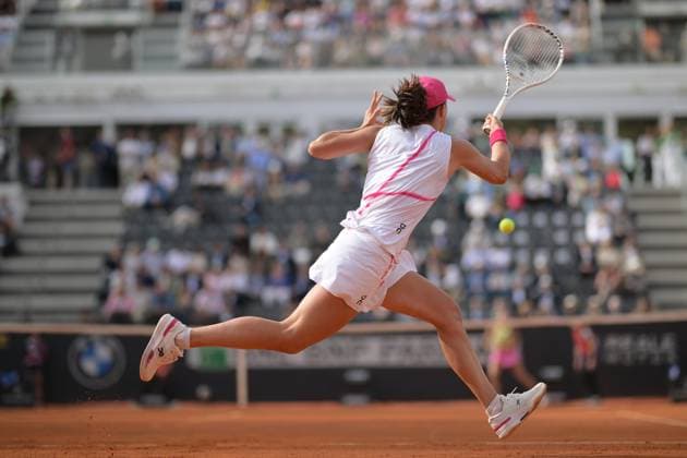 Tennis, WTA-Turnier in Rom, Finale, Iga Swiatek - Aryna Sabalenka Iga & x15a;wi& x105;tek (POL) during the final against Aryna Sabalenka (BLR) at the Italian Tennis Open in Rome, Saturday May 18, 2024.(Alfredo Falcone LaPresse)  Copyright: xAlfredoxFalcone LaPressex