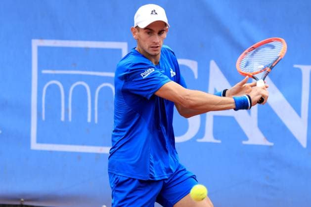 Matteo Arnaldi (Italy) during the match againts Luciano Darderi (Italy) during 2024 Piemonte Open Intesa San Paolo, International Tennis match in Turin, Italy, May 18 2024  Copyright: xClaudioxBenedetto IPAxSportx xipx xx IPA_46227169 IPA_Agency_IPA46227169