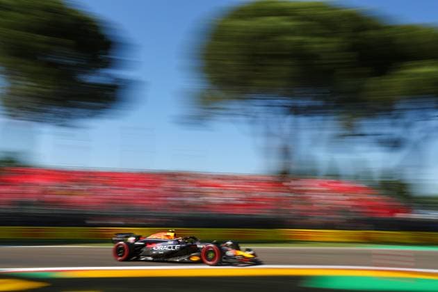 May 18, 2024, Imola, Bo, ITALY: Sergio Po rez (MEX) - Oracle Red Bull Racing - Red Bull RB20 - Honda RBPT..during FORMULA 1 MSC CRUISES GRAN PREMIO DEL MADE IN ITALY E DELL EMILIA-ROMAGNA 2 Autodromo Enzo e Dino Ferrari, Imola (BO) Italy Imola ITALY - ZUMAm217 20240518_zsp_m217_177 Copyright: xAlessioxDexMarcox