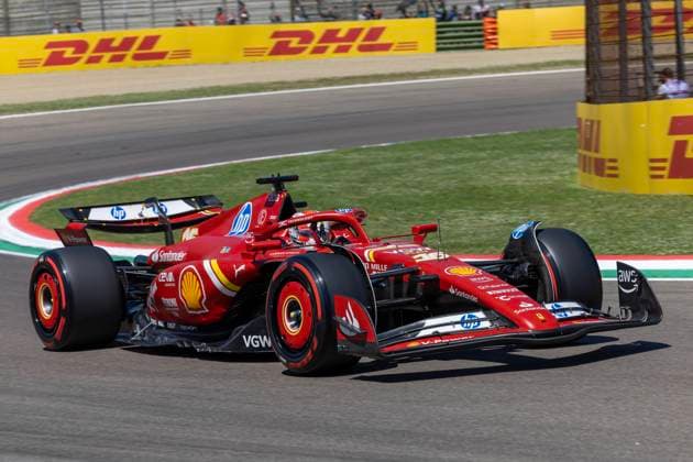 F1 GP Imola Italien Samstag, 18.05.2024 Charles Leclerc 16, Scuderia Ferrari; F1 GP Imola Italien Samstag, 18.05.2024 Copyright: xBEAUTIFULxSPORTS Erlhofx