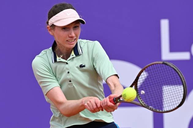 Tennis - Rome - WTA, Tennis Damen - Internationaux de Strasbourg 2024 - Cristina Bucsa - Espagne TENNIS - Internationaux de Strasbourg 2024 - 19 05 2024 ChrysleneCaillaud Panoramic 