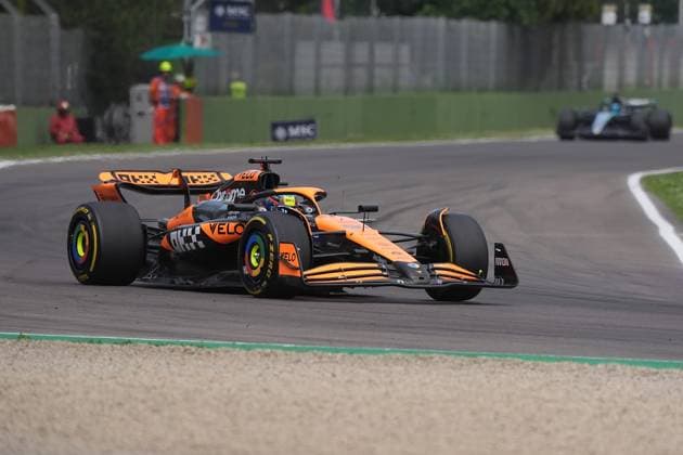 Formel 1 Grand Prix Emilia Romagna 2024 19.05.2024, Autodromo Enzo e Dino Ferrari, Imola, Formel 1 Grand Prix Emilia Romagna 2024 ,im Bild Lando Norris (GBR), McLaren F1 Team