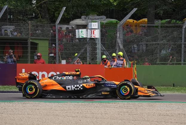 Formel 1 Grand Prix Emilia Romagna 2024 19.05.2024, Autodromo Enzo e Dino Ferrari, Imola, Formel 1 Grand Prix Emilia Romagna 2024 ,im Bild Lando Norris (GBR), McLaren F1 Team