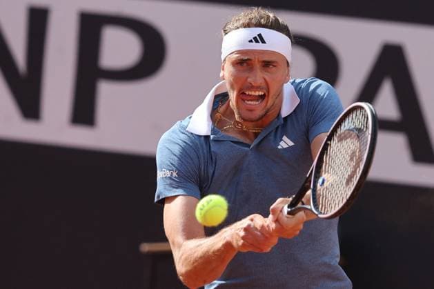 International Tennis match - Internazionali BNL d Italia Rome, Italy 19.05.2024: ALEXANDER ZVEREV VS NICOLAS JARRY (CHILE) during final match at Internazionali IBNL 2024 FINAL menÃ¢& x80;& x99;s ATP, Tennis Herren 1000 Open tennis tournament in Rome Center Court. Rome Italy  Copyright: xIPAxSport ABACAx