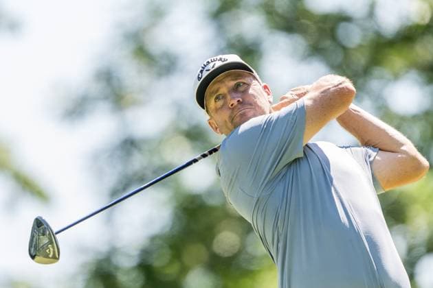 240519 Alex NorÃ n of Sweden during the final round of the 2024 PGA, Golf Herren Championship Golf Tournament on May 19, 2024 in Louisville. Photo: Petter Arvidson BILDBYRAN kod PA PA0811 golf pga championship bbeng Copyright: PETTERxARVIDSON BB240519PA056