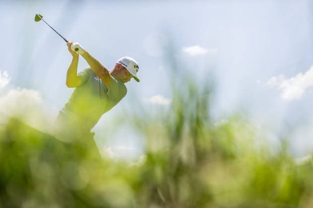 240519 Alex NorÃ n of Sweden during the final round of the 2024 PGA, Golf Herren Championship Golf Tournament on May 19, 2024 in Louisville. Photo: Petter Arvidson BILDBYRAN kod PA PA0811 golf pga championship bbeng Copyright: PETTERxARVIDSON BB240519PA068