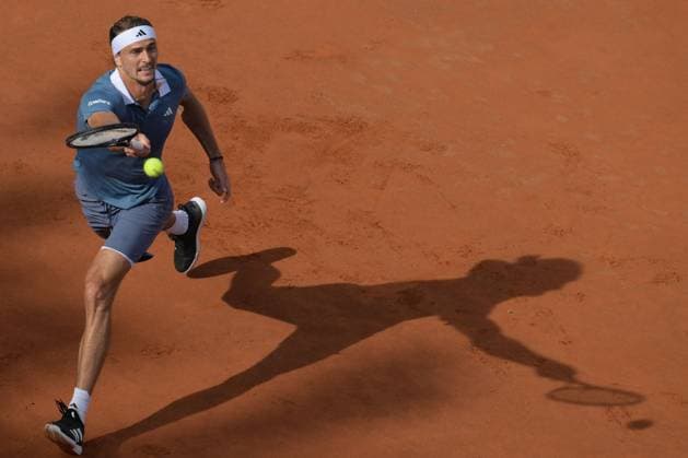Alexander Zverev (GER) during the final against NicolaÌs Jarry (CHI) at the Italian Tennis Open in Rome, Sunday 19 May 2024.(Alfredo Falcone LaPresse)  Copyright: xAlfredoxFalcone LaPressex