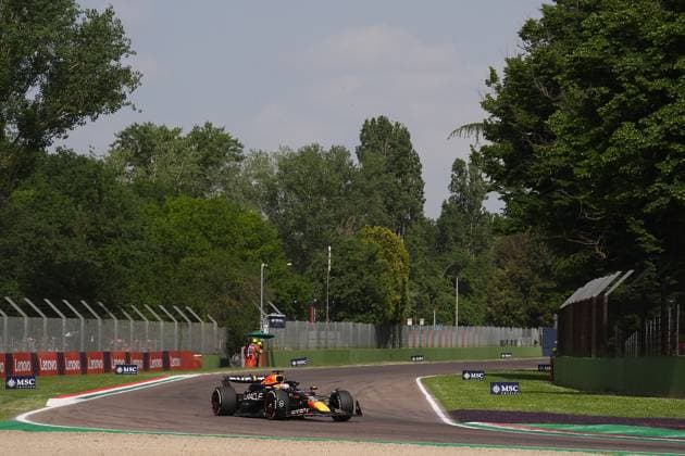 Formel 1 Grand Prix Emilia Romagna 2024 19.05.2024, Autodromo Enzo e Dino Ferrari, Imola, Formel 1 Grand Prix Emilia Romagna 2024 ,im Bild Max Verstappen (NLD), Oracle Red Bull Racing