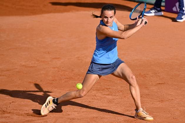 Tennis - Rome - WTA, Tennis Damen - Internationaux de Strasbourg 2024 - Clara Burel - France TENNIS - Internationaux de Strasbourg 2024 - 19 05 2024 ChrysleneCaillaud Panoramic 